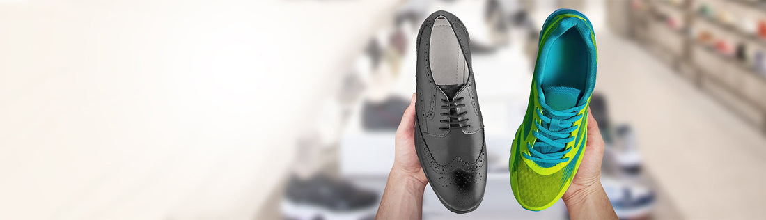 Fundamental Difference between Sports Shoes and Leather Shoes