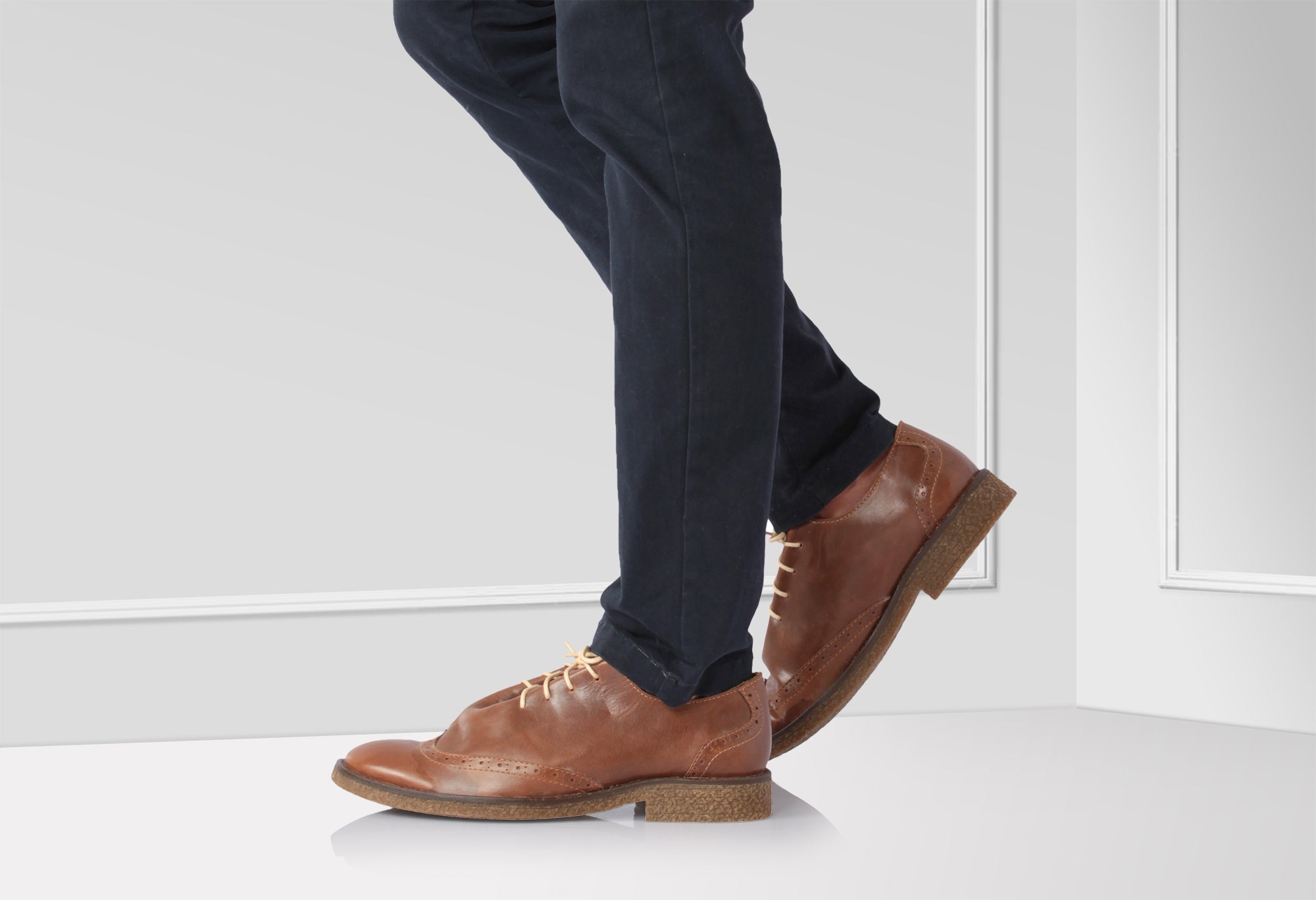 Pure Leather Tan Senaker - Paris, SH3222TANSN - Showcase Image 1