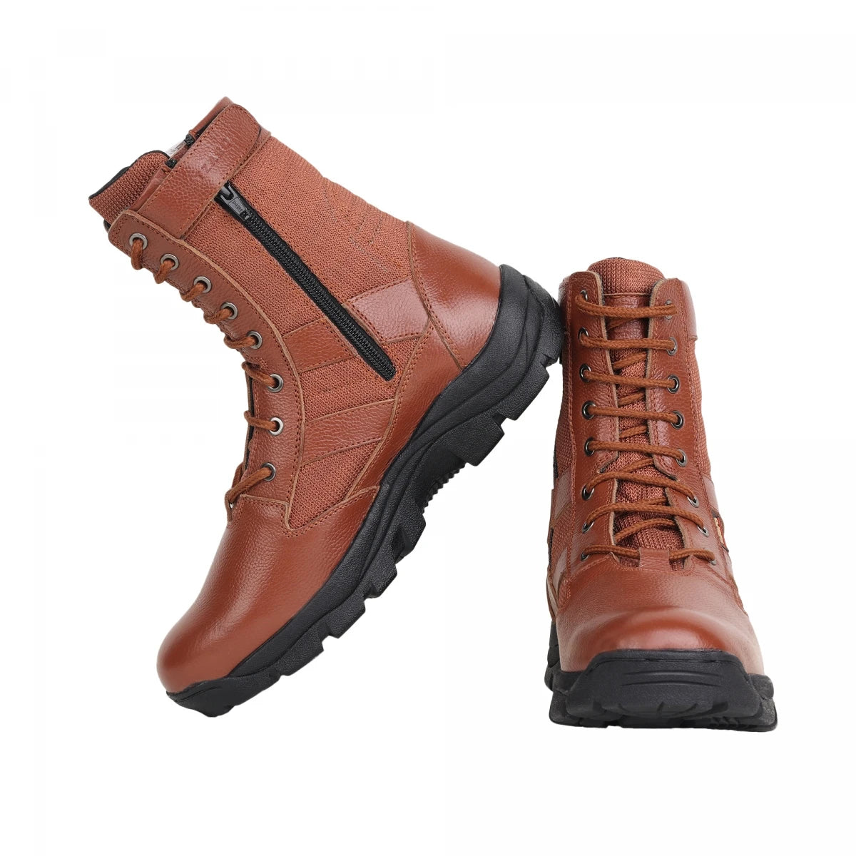 Tactical Boots in English Tan (Police Tan) Color - ApacheCp