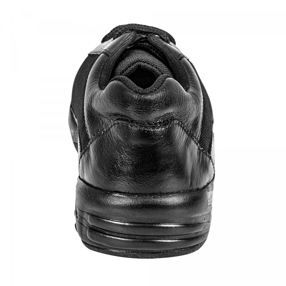 Pure Leather Black Sports Shoe with Non-Marking Sole - Baddy, BADBT02BLK