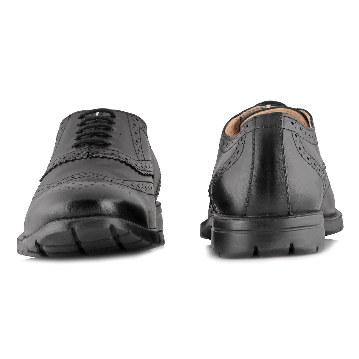 Pure Leather, Super-Light, Black Brogue - T Hill, BERGBLK2519