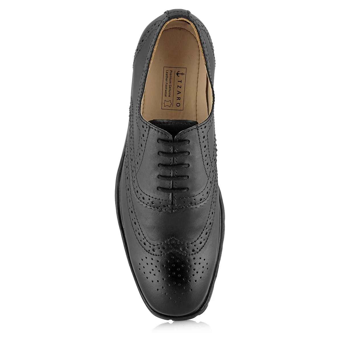 Pure Leather, Super-Light, Black Brogue - T Hill, BERGBLK2519
