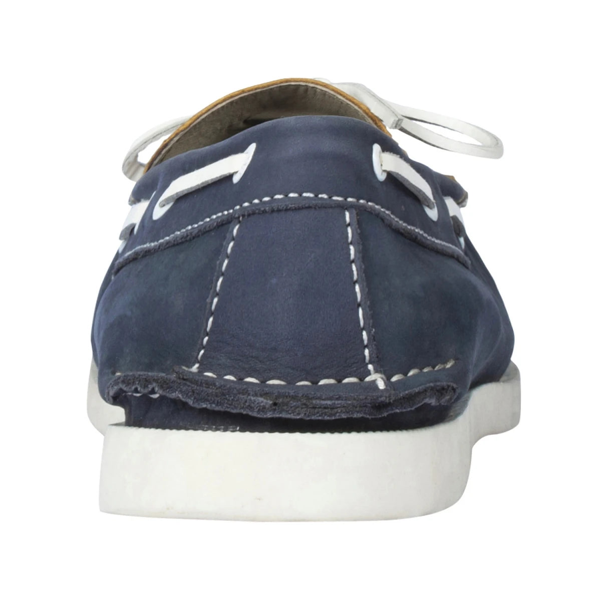 Pure Leather Twin Color (Navy-Blue & Tan) - Noah, BOAT107BLUTN