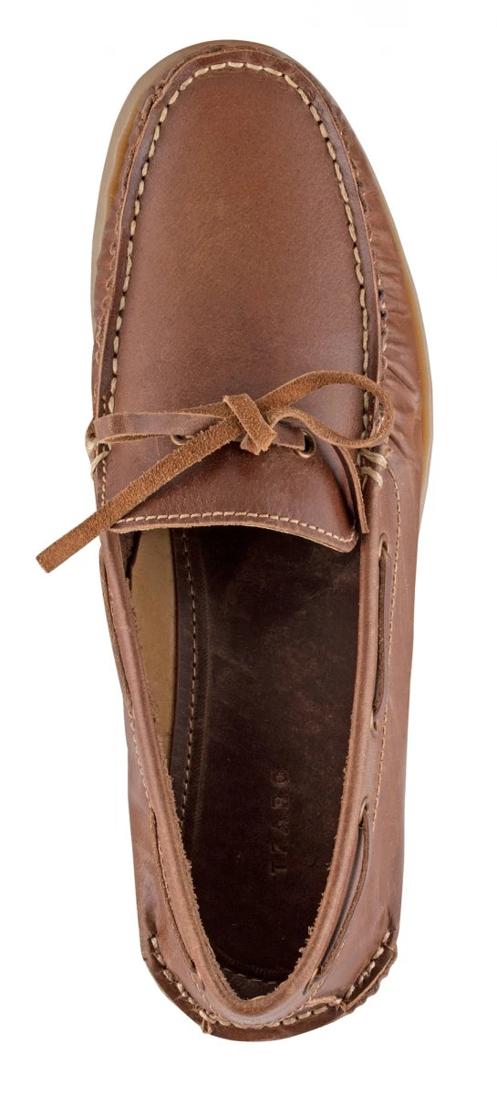Pure Leather Brown Boat Shoes - Hobart, BOAT112BRW