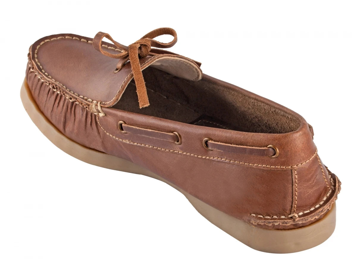 Pure Leather Brown Boat Shoes - Hobart, BOAT112BRW