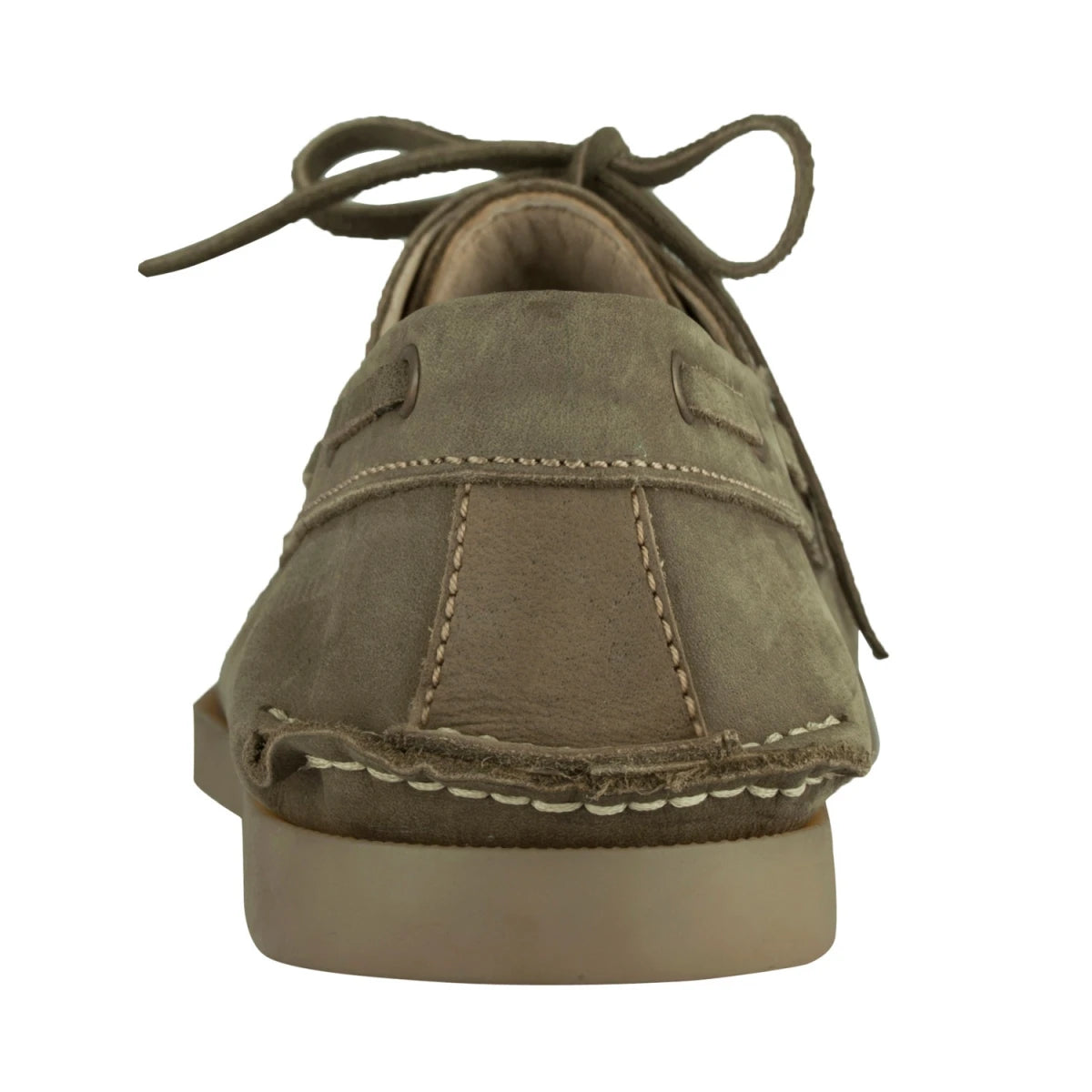 Pure Leather Olive Boat Shoes - Timber, BOAT113OLV