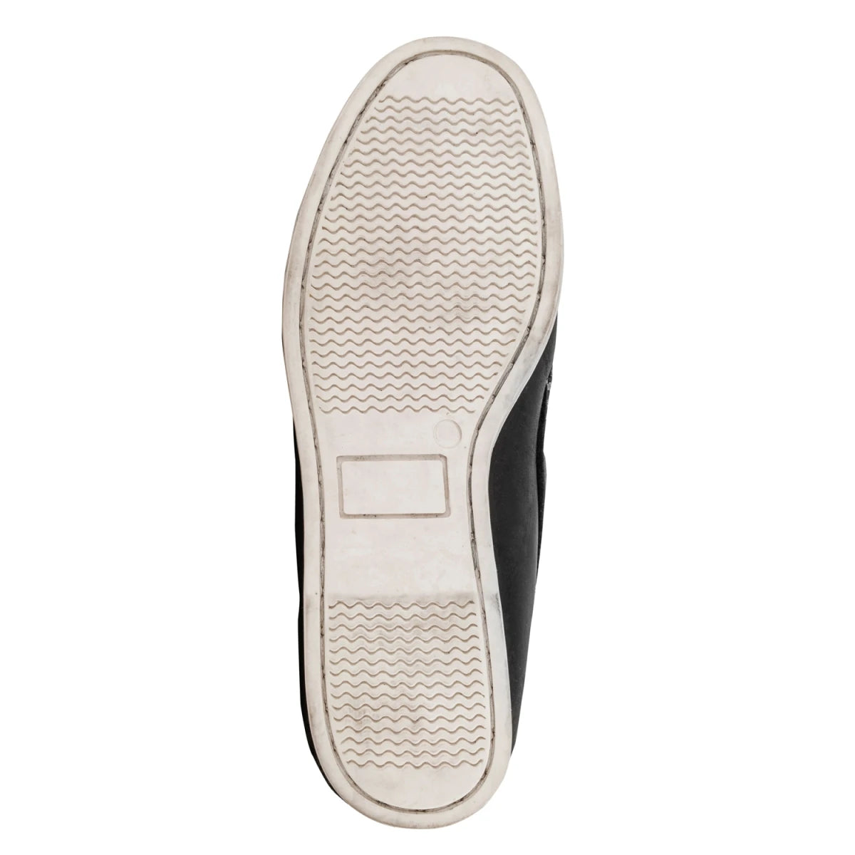 Pure Leather Black Boat Shoes - INS VIRAT, BOAT116NUBLK
