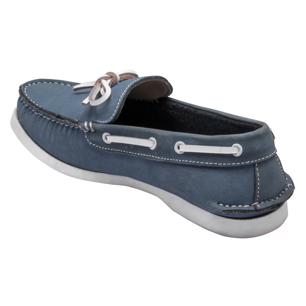 Pure Leather Sky Blue Boat Shoes - Virat, BOAT200ABLU
