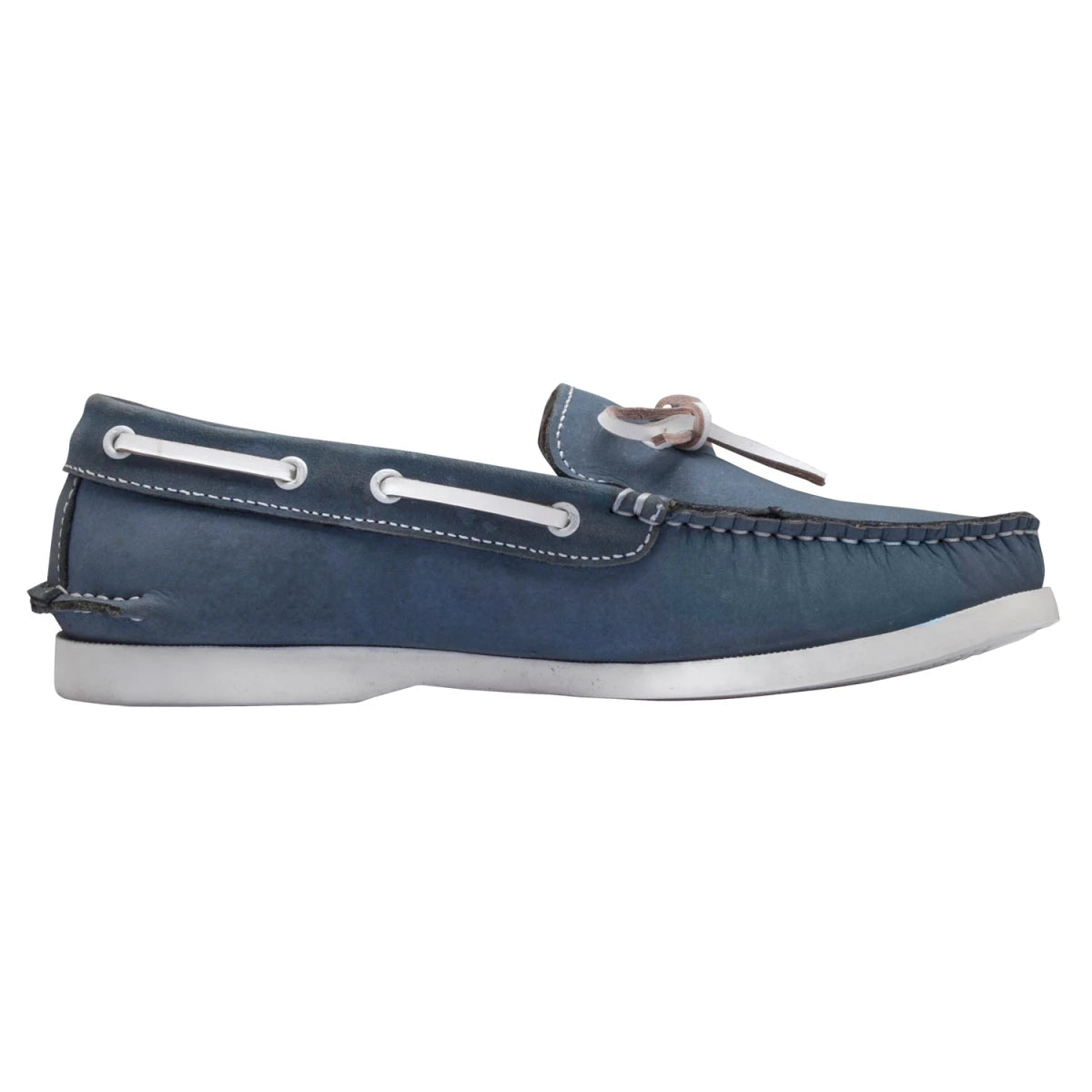 Pure Leather Sky Blue Boat Shoes - Virat, BOAT200ABLU