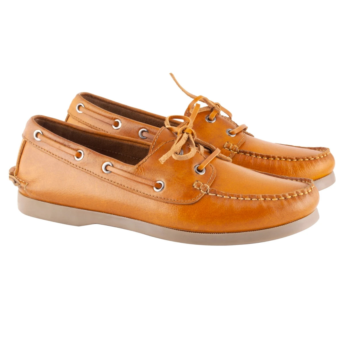 Pure Leather, Light Tan, Boat Shoes - Timber (Alpine-Tan), BOATIMBERALTAN