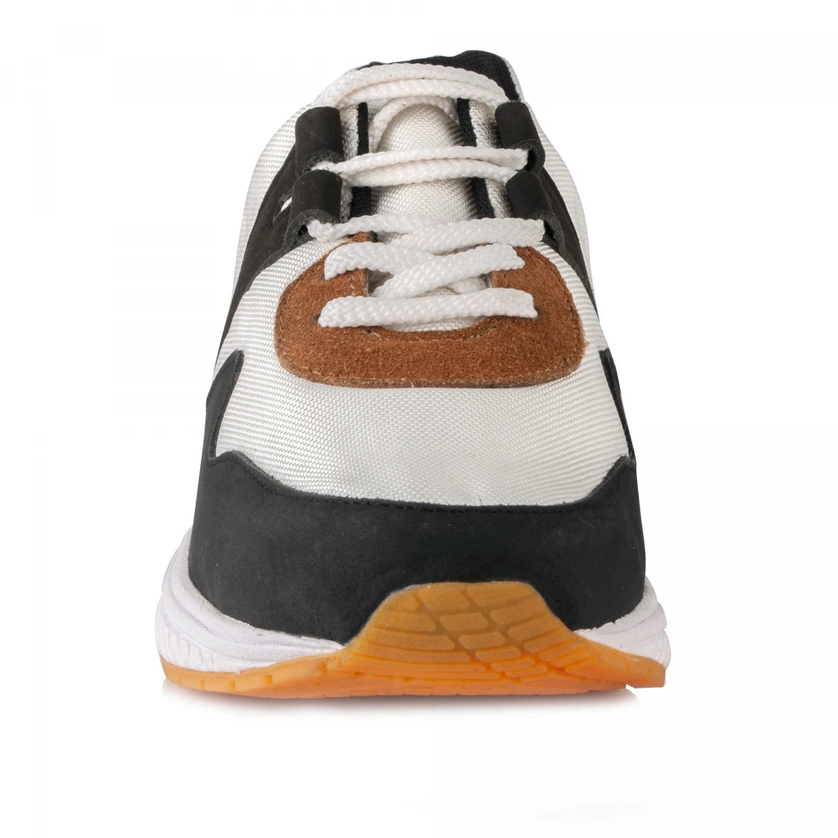 Pure Leather Sports Shoes with Rubber Outsole - BOLTWHT