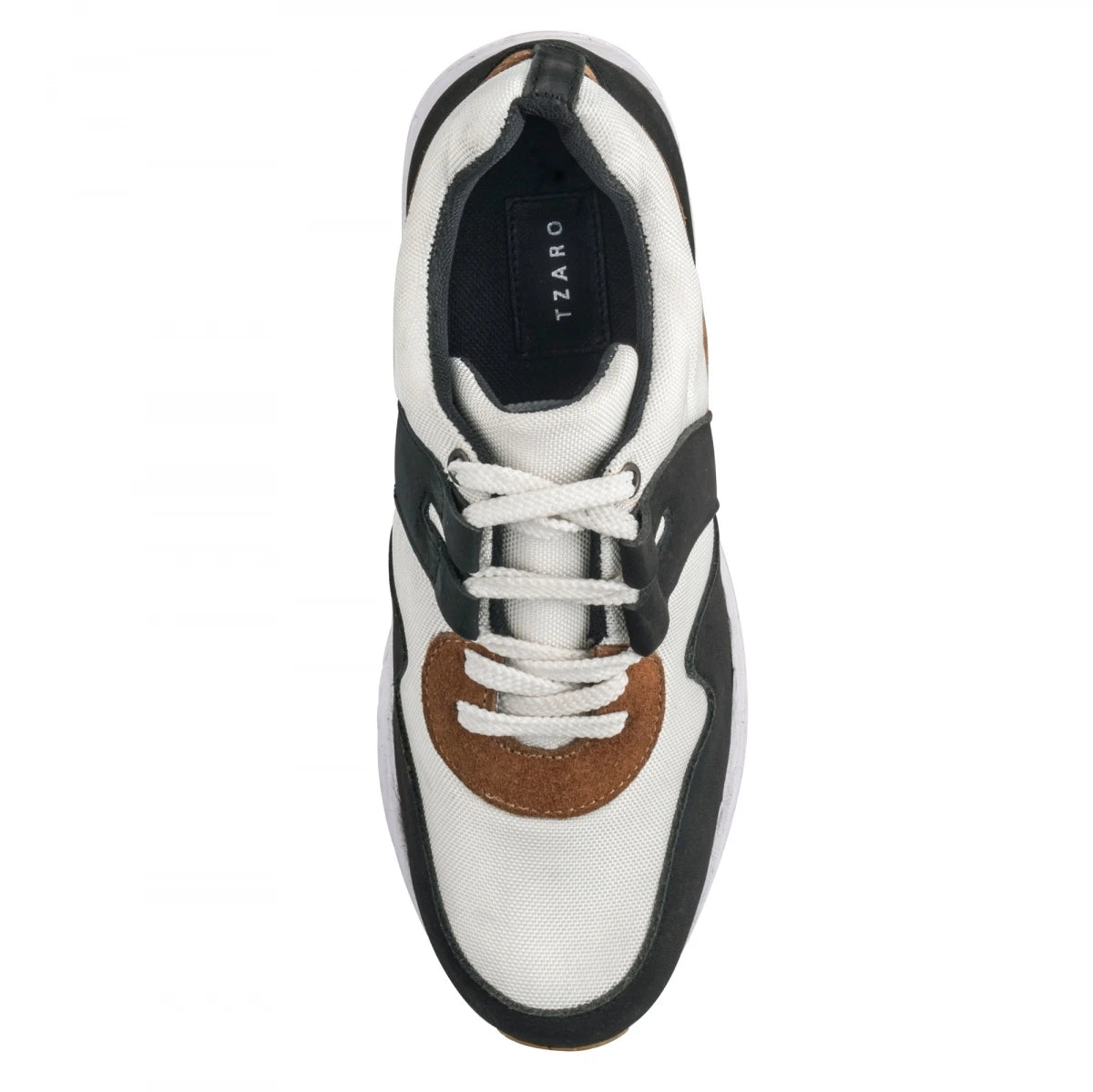 Pure Leather Sports Shoes with Rubber Outsole - BOLTWHT