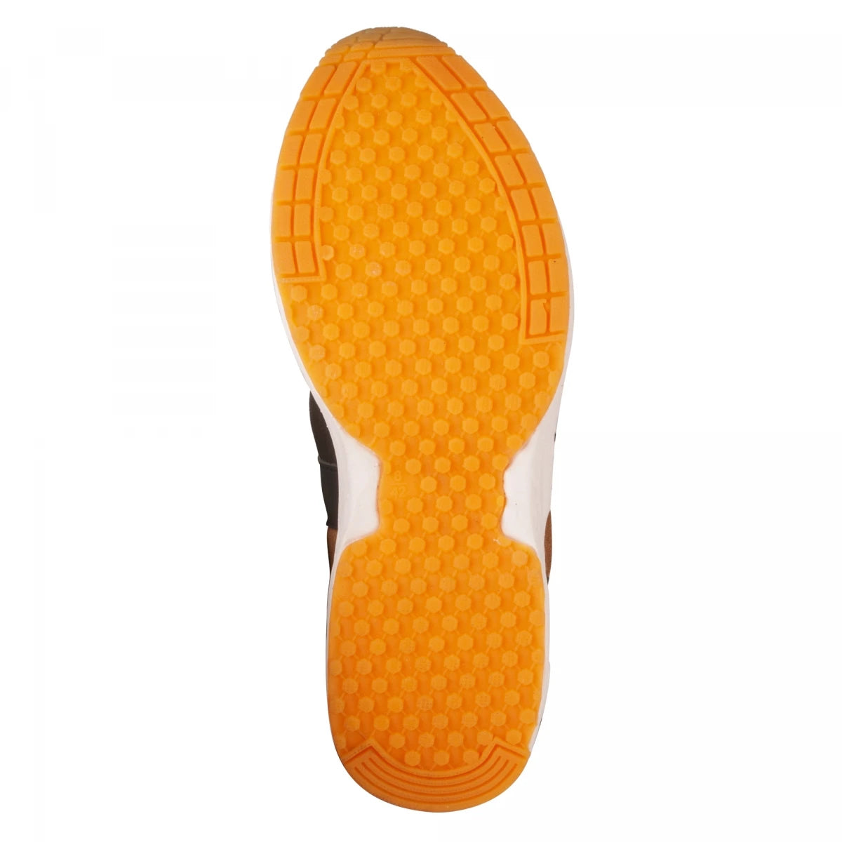 Pure Leather Sports Shoes with Rubber Outsole - BOLTWHT