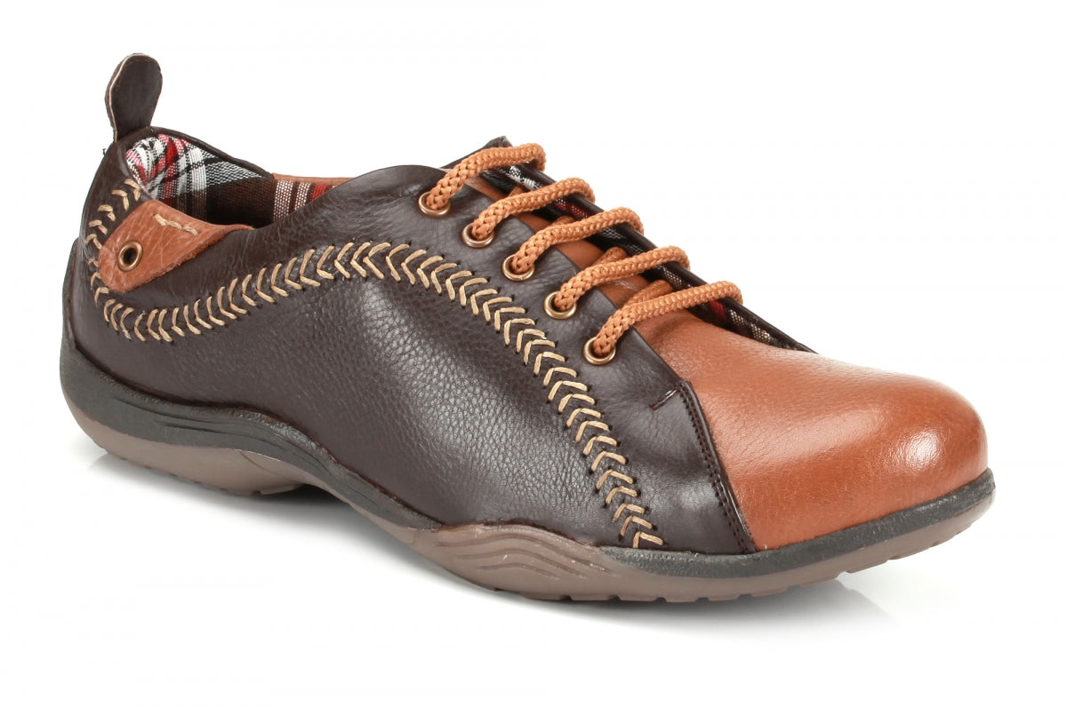 Brown Leather Casual Shoe