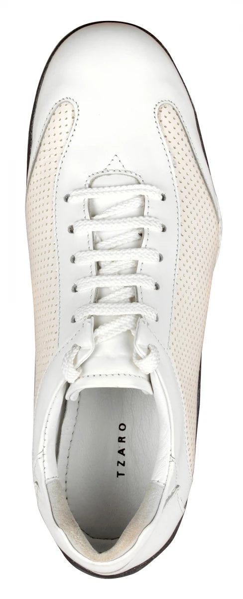 Pure Leather White Sneakers - Marken, BON1407WHTPER
