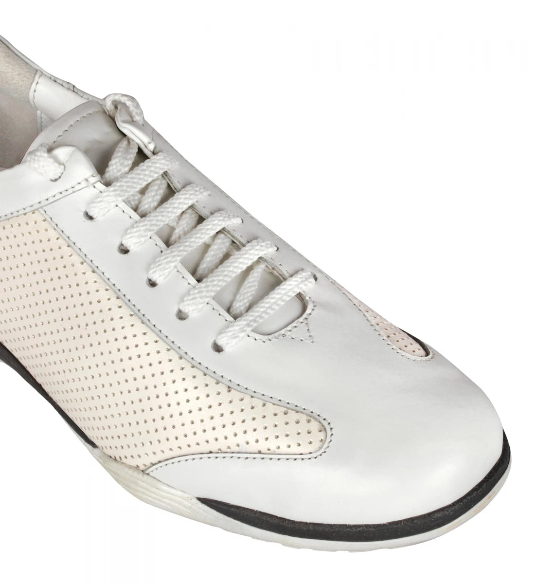 Pure Leather White Sneakers - Marken, BON1407WHTPER
