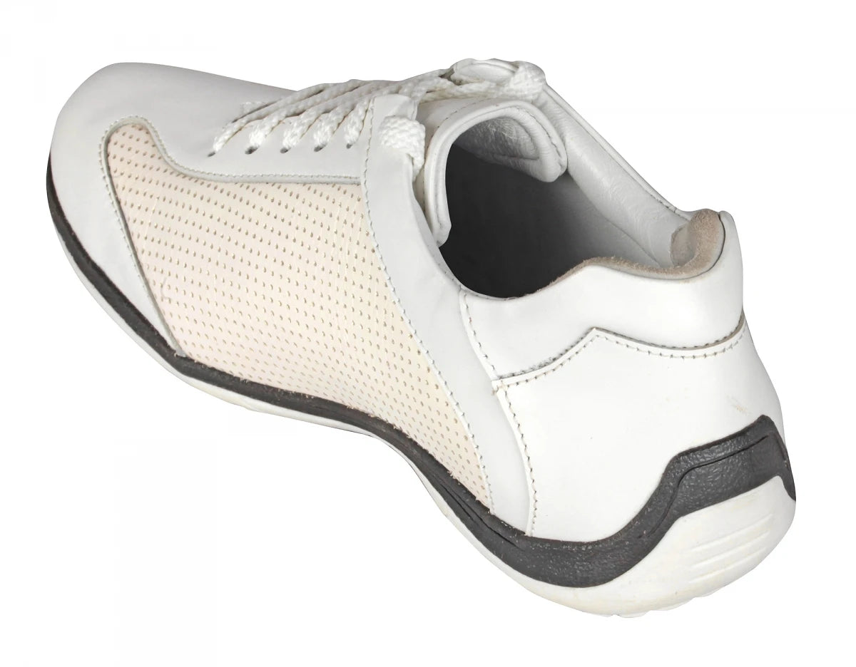 Pure Leather White Sneakers - Marken, BON1407WHTPER