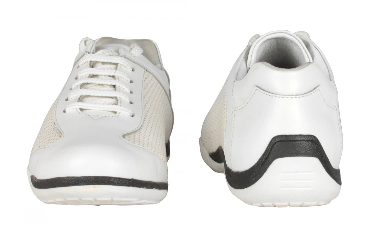 Pure Leather White Sneakers - Marken, BON1407WHTPER