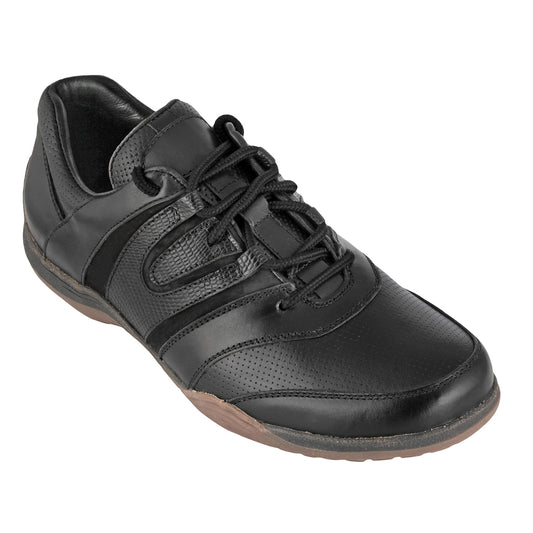 Black Leather sneakers