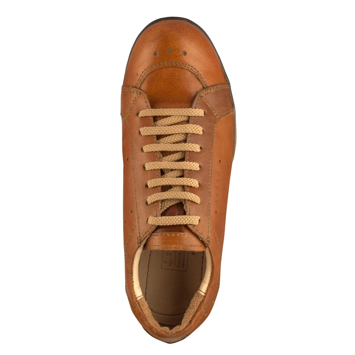 Pure Leather Tan Sneaker - Seoul, BON1412TAND