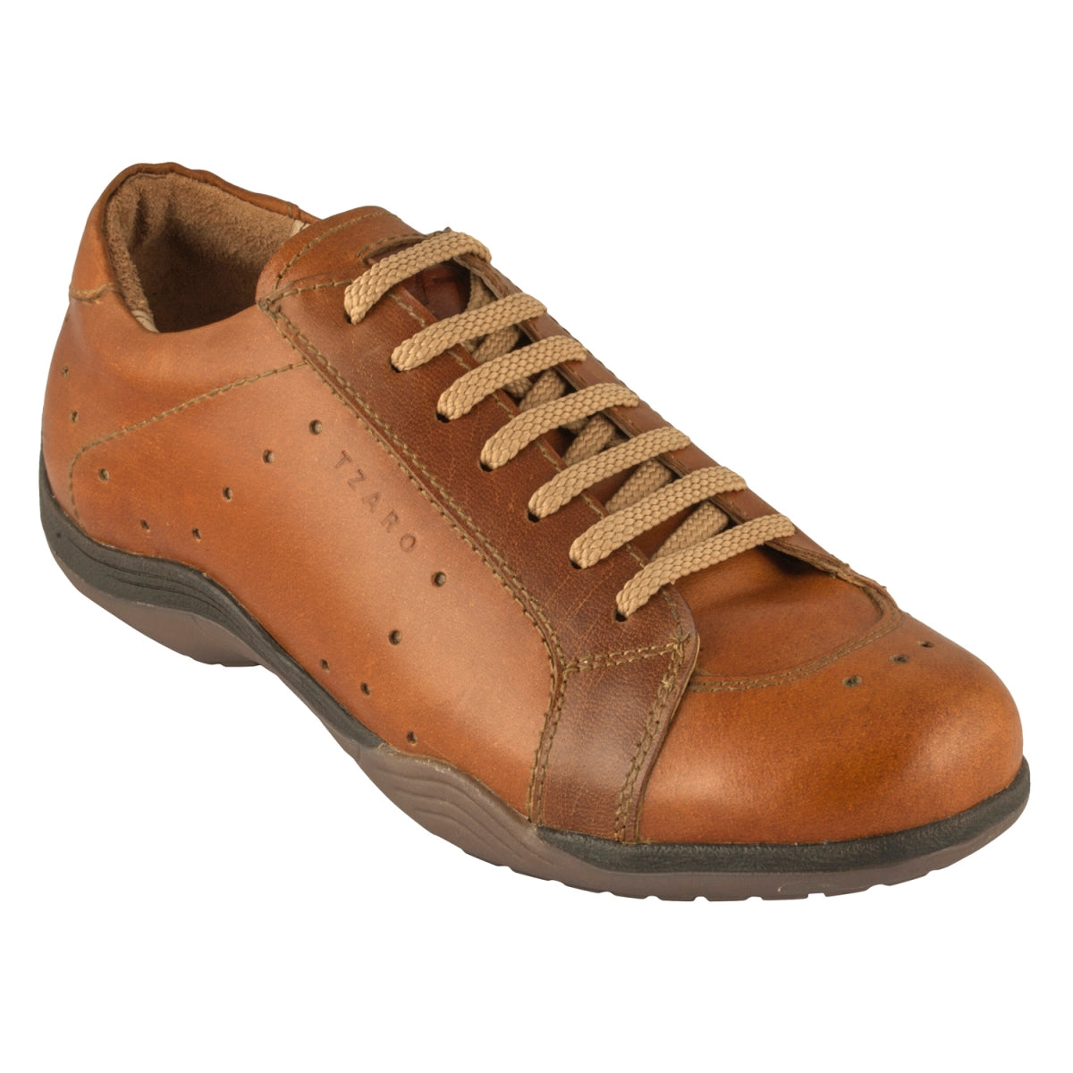 Pure Leather Tan Sneaker - Seoul, BON1412TAND