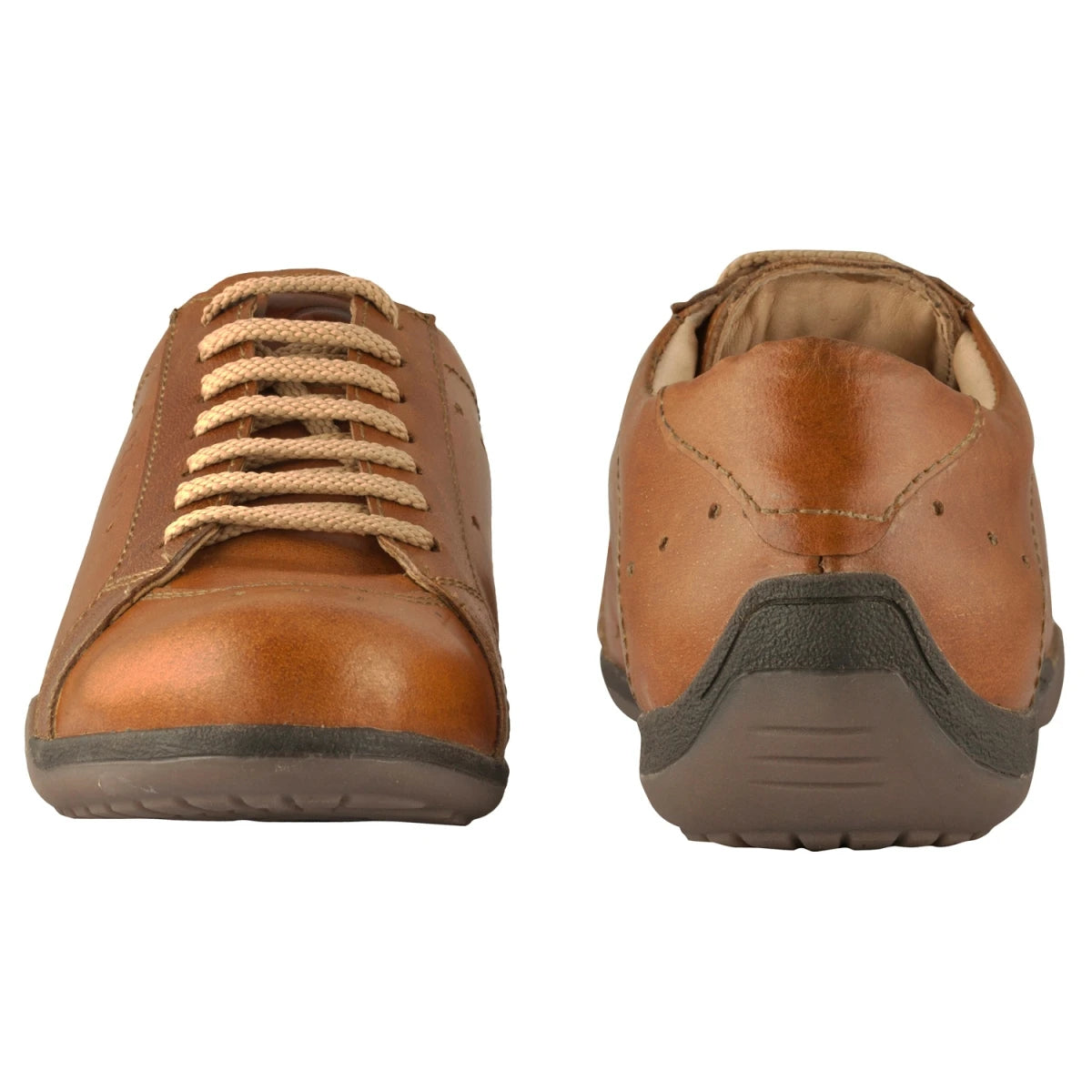 Pure Leather Tan Sneaker - Seoul, BON1412TAND