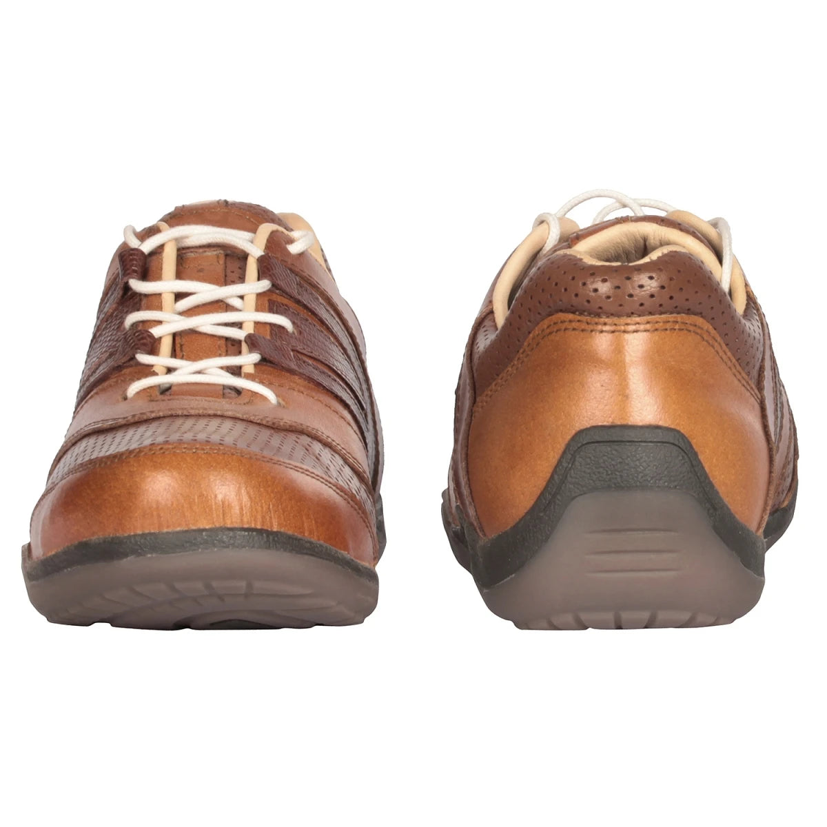 Pure Leather Tan Color Sneaker with a touch of Dark-Tan - Phantom, BON1413TWNTN