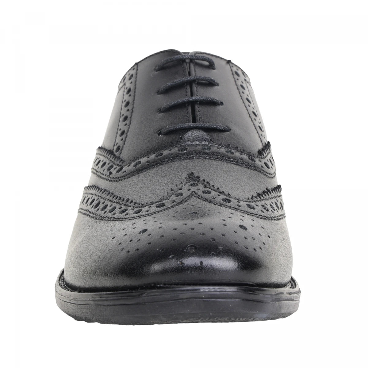 Pure Leather Black Brogue - 2IC, BRGPOP52BL