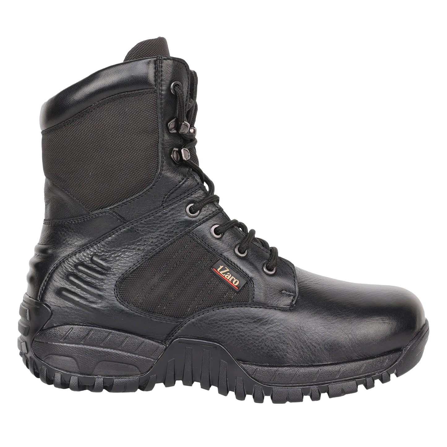 Anti-Skid High Ankle, Pure Leather Military Boot - Bhuvan