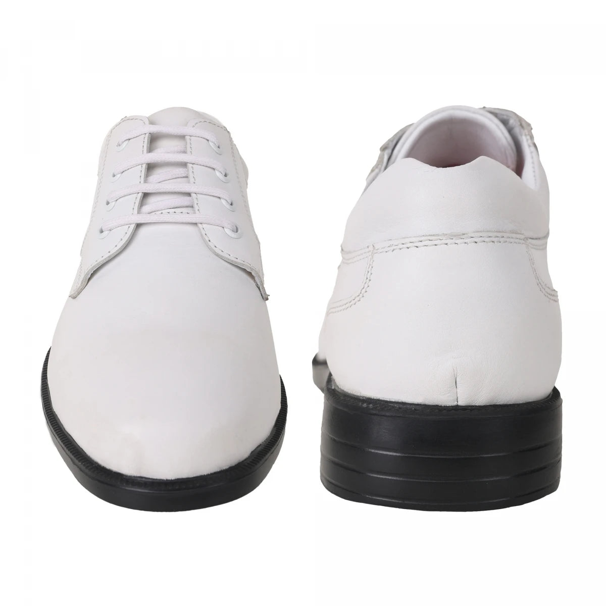 Pure Leather Superlight White Derby Shoe (for naval personnel) – ZEA, DERB2505