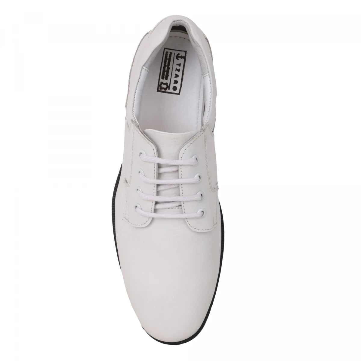 Pure Leather Superlight White Derby Shoe (for naval personnel) – ZEA, DERB2505