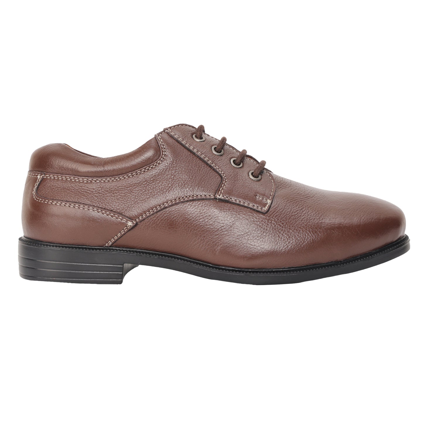 Pure Leather, Super-Light, Chocolate Derby Shoe - DERB2506
