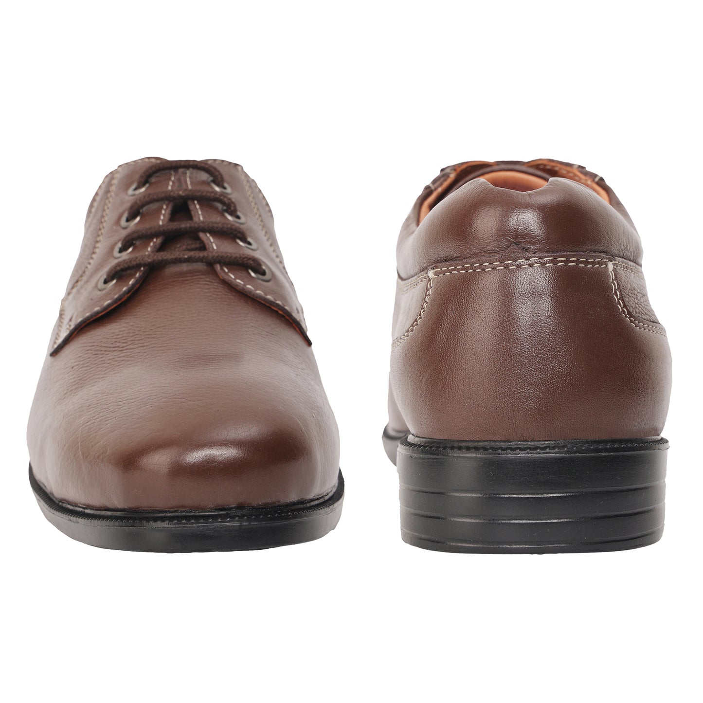 Pure Leather, Super-Light, Chocolate Derby Shoe - DERB2506