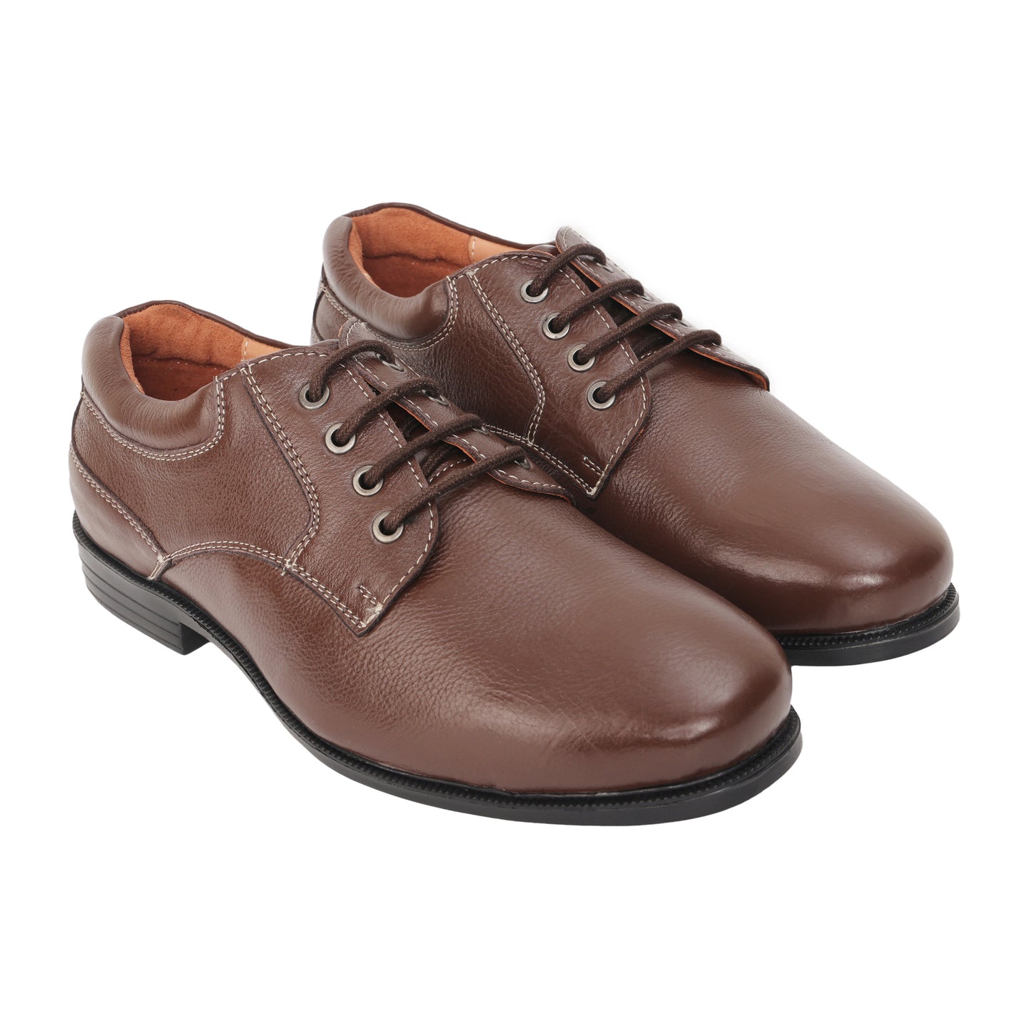 Pure Leather, Super-Light, Chocolate Derby Shoe - DERB2506