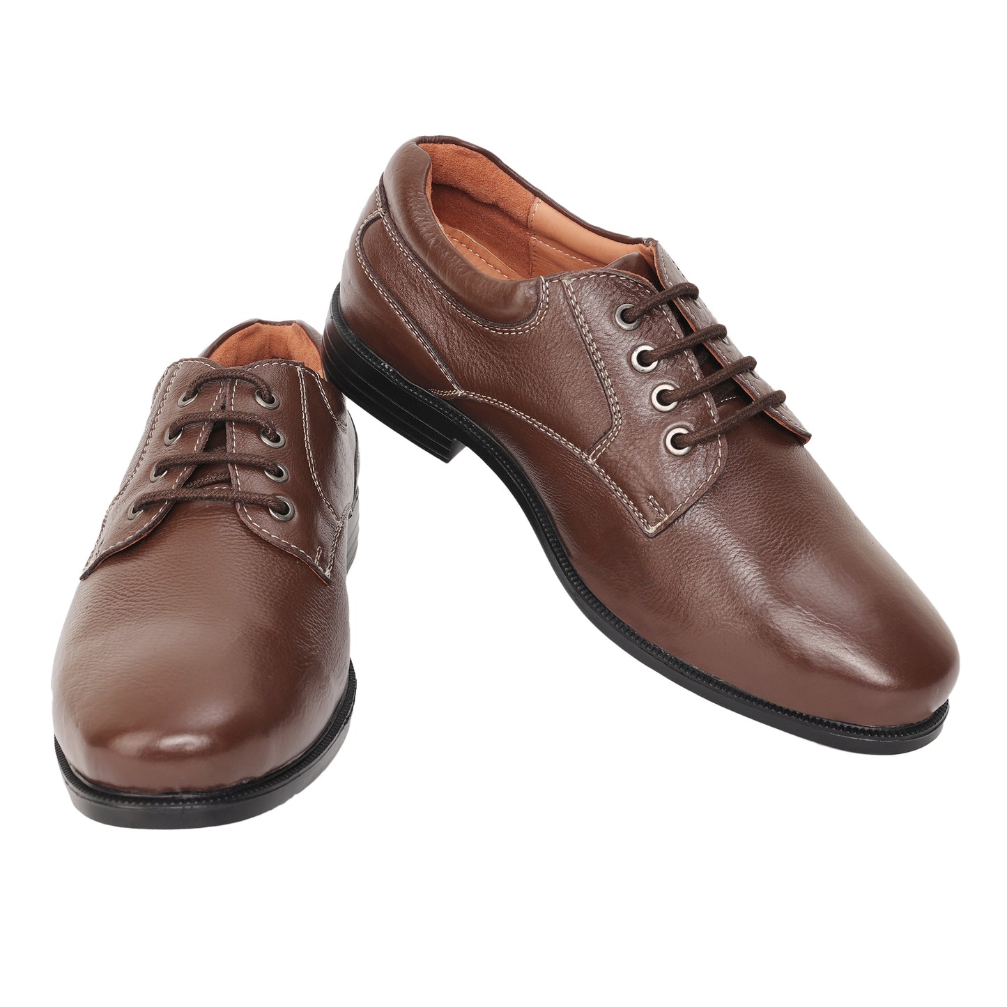 Pure Leather, Super-Light, Chocolate Derby Shoe - DERB2506
