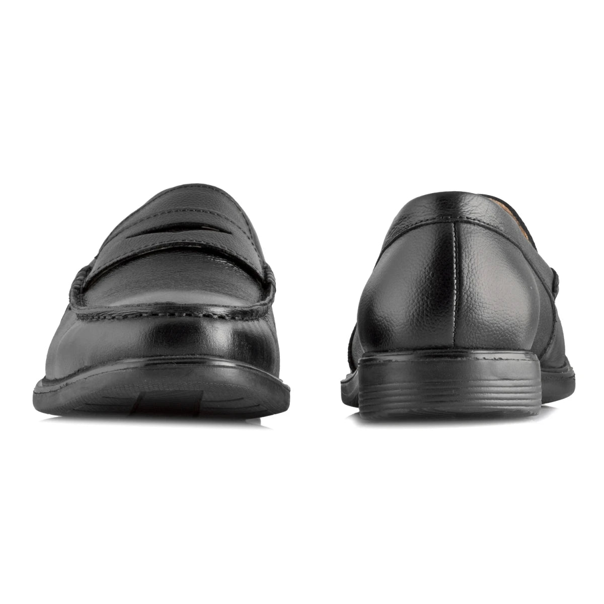 Pure leather Slip-on Formal Shoes - Mr. Slipon, DERBLK2511MC