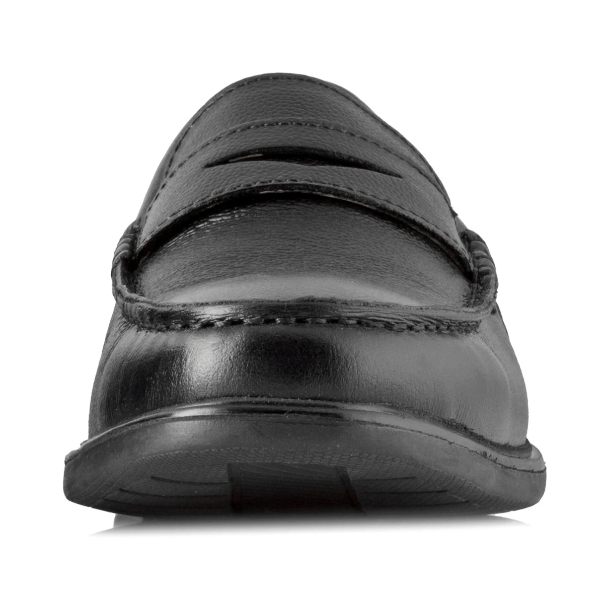 Pure leather Slip-on Formal Shoes - Mr. Slipon, DERBLK2511MC