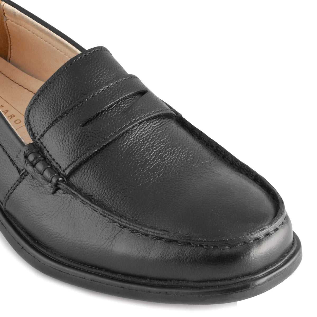Pure leather Slip-on Formal Shoes - Mr. Slipon, DERBLK2511MC