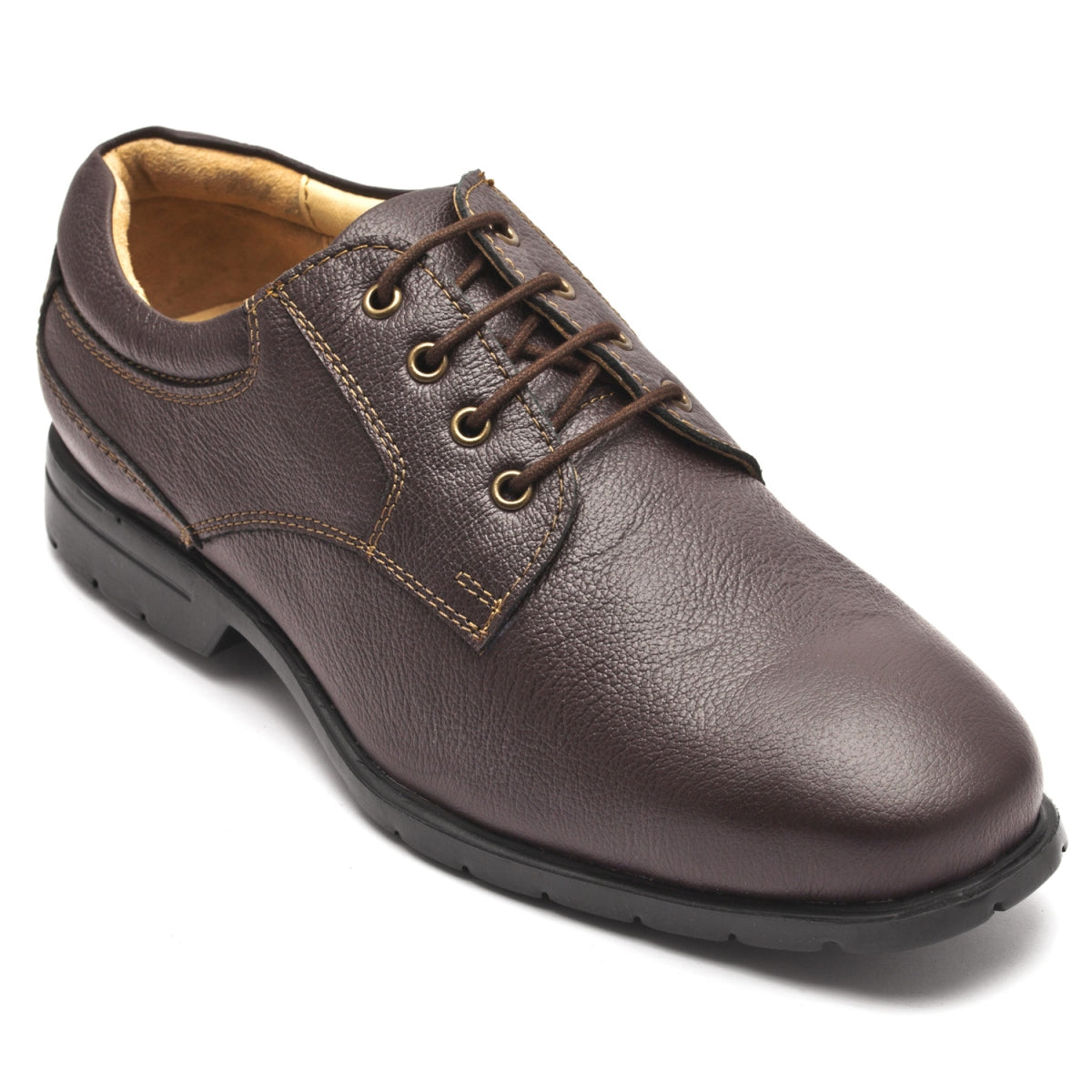 Pure Leather Chocolate Color Derby - Geneva, DERCHC2503