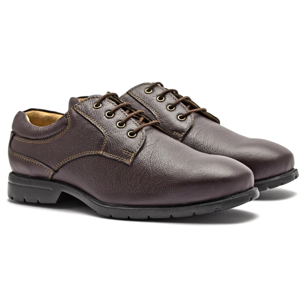 Pure Leather Chocolate Color Derby - Geneva, DERCHC2503