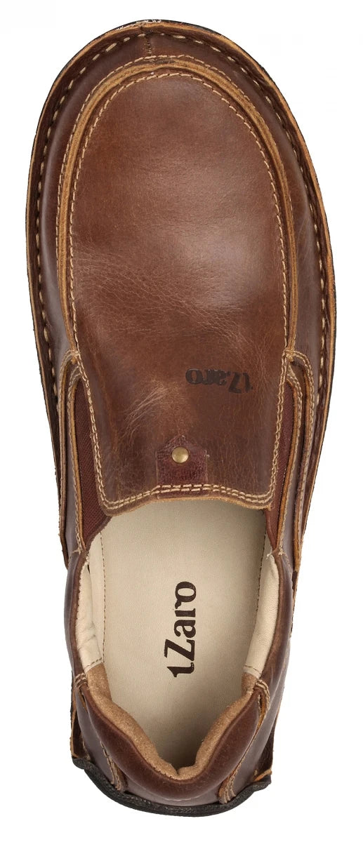 Pure Leather Dark Brown Classic Slip-on Shoes - Dr. Watson, DM5506ODNWOP