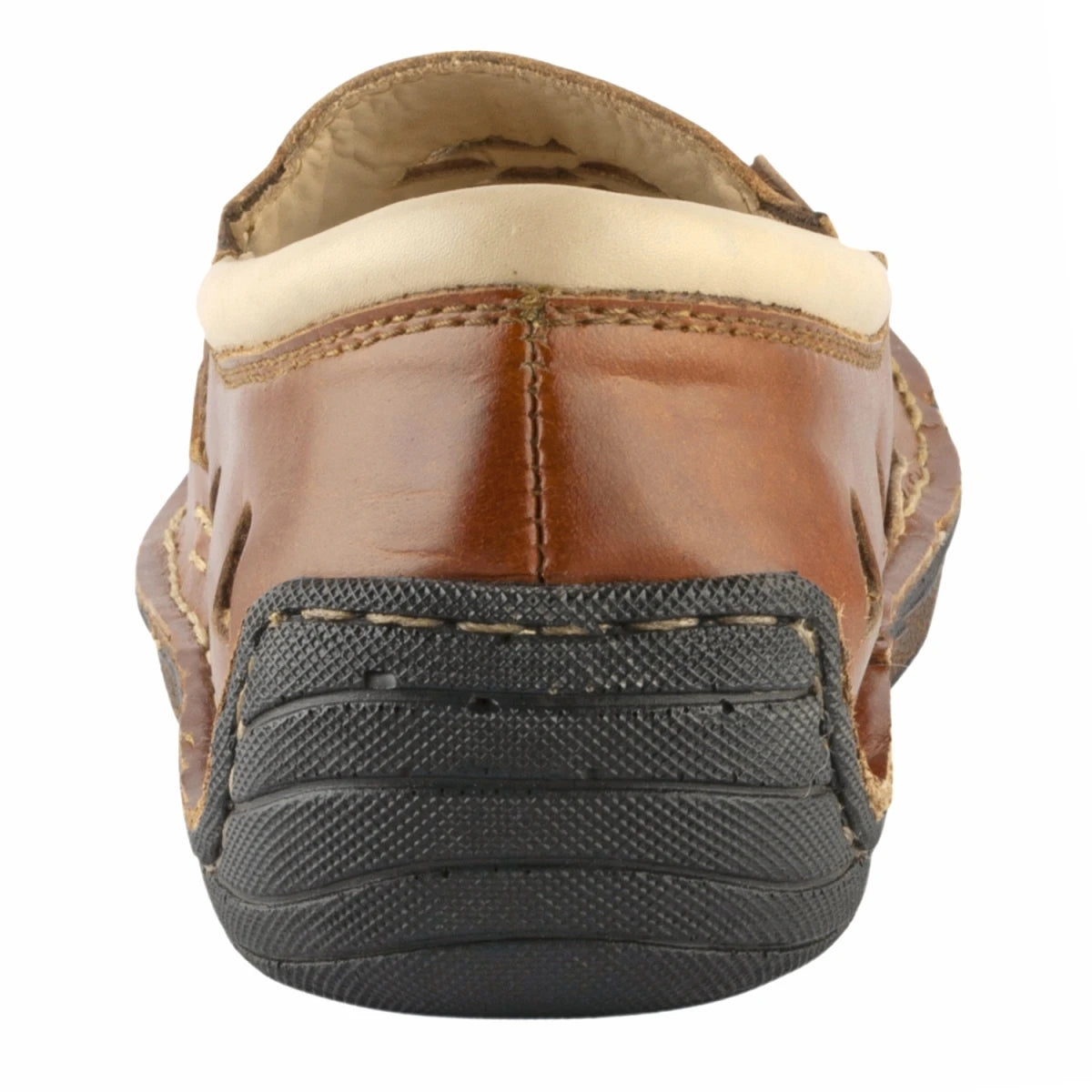 Pure Leather Tan Sandal, with Driving Shoe Sole - Transformer, DMRONTAN23