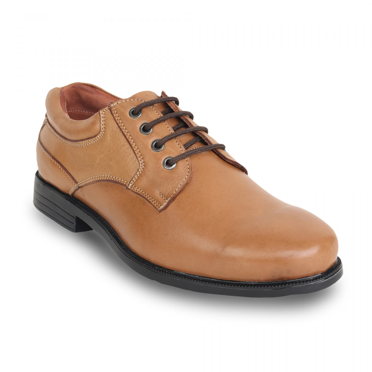Pure Leather, Super Light, Formal Shoe in 'Hard to find -Tan' - DRB2506LTAN