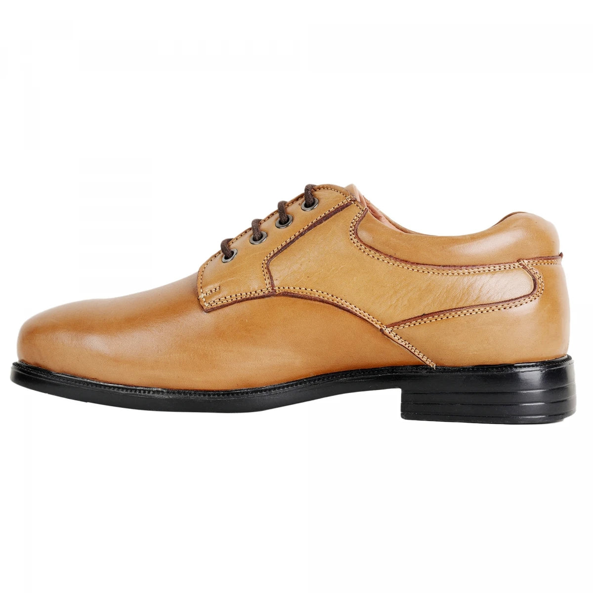 Pure Leather, Super Light, Formal Shoe in 'Hard to find -Tan' - DRB2506LTAN