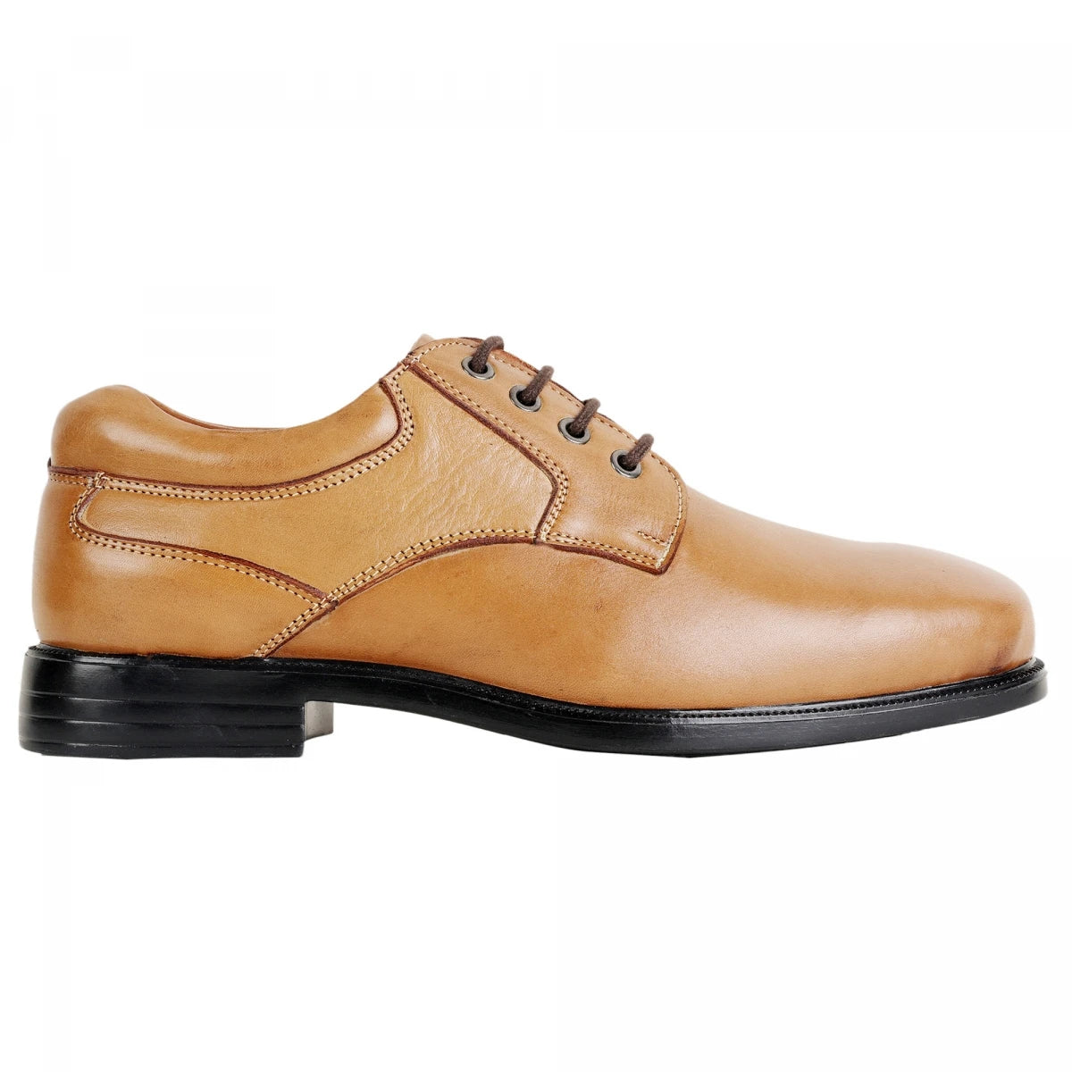 Pure Leather, Super Light, Formal Shoe in 'Hard to find -Tan' - DRB2506LTAN