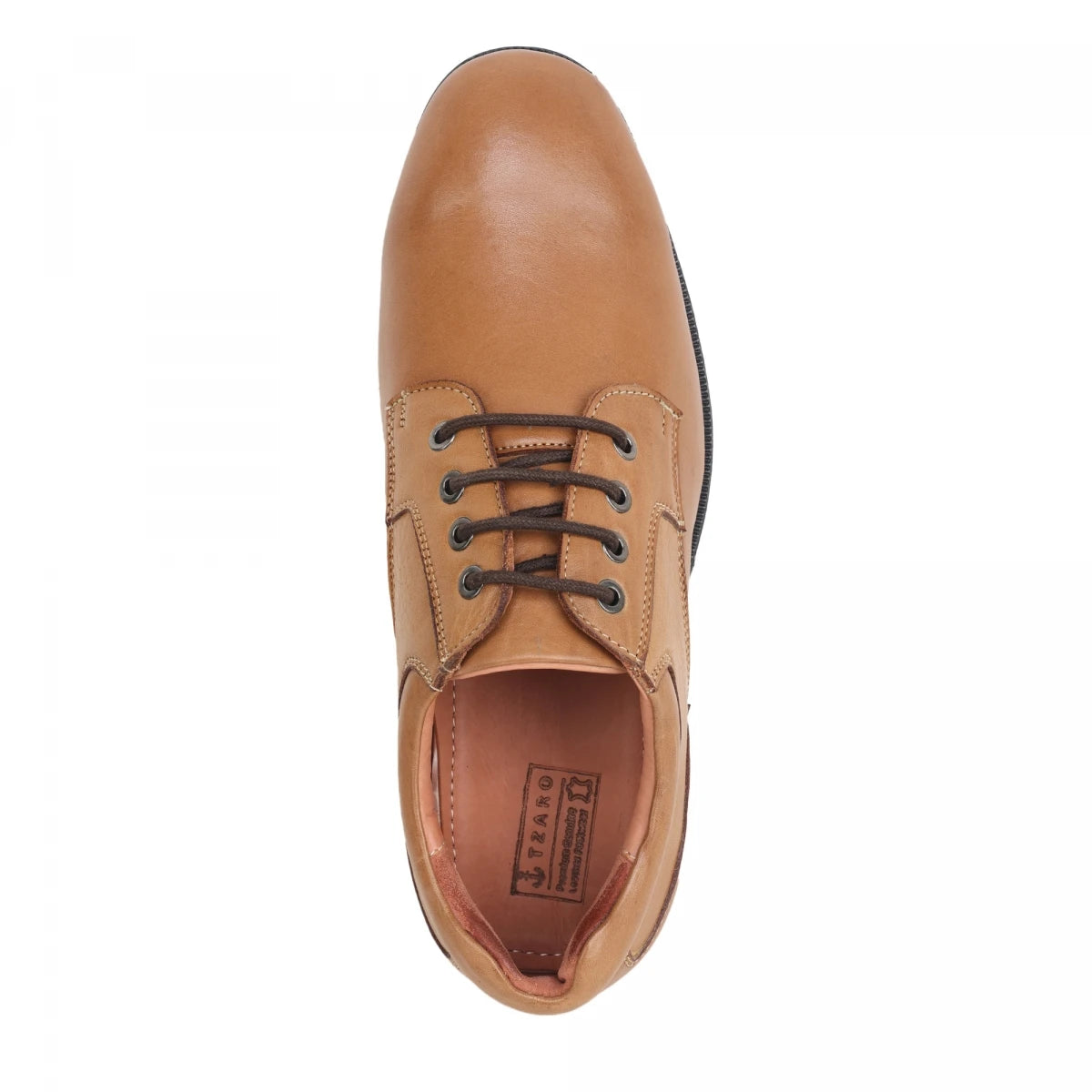 Pure Leather, Super Light, Formal Shoe in 'Hard to find -Tan' - DRB2506LTAN