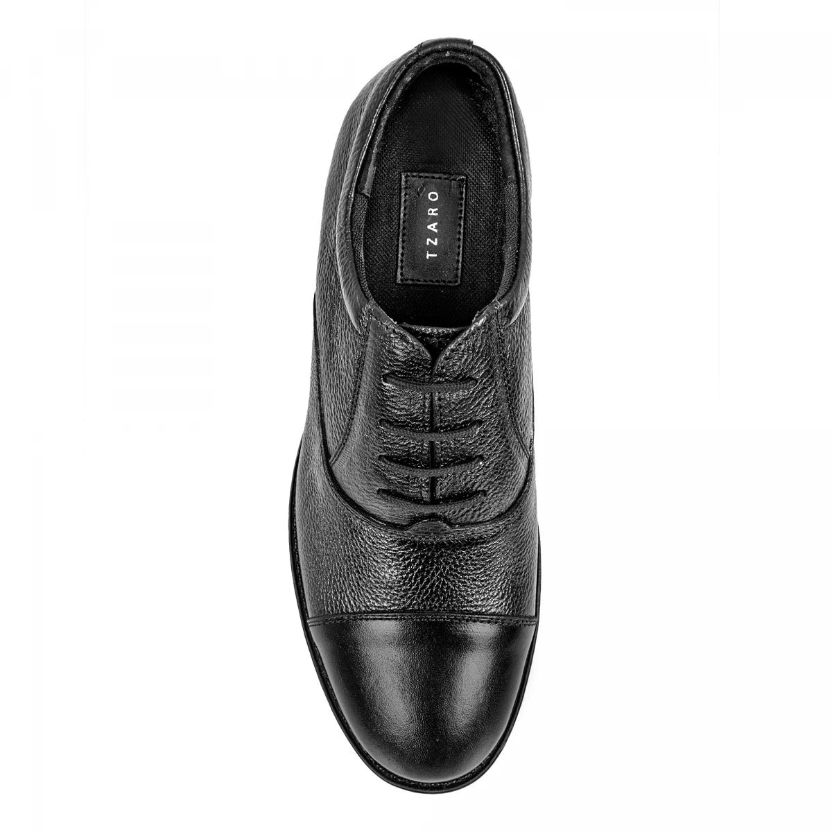 Pure Leather Formal Black Oxford Shoe – MT, ENG529OXBL