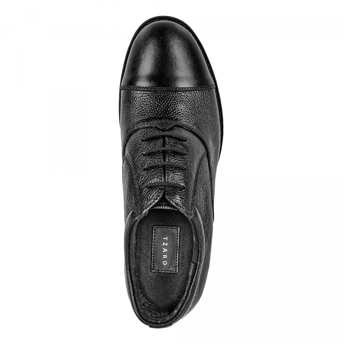Pure Leather Formal Black Oxford Shoe – MT, ENG529OXBL