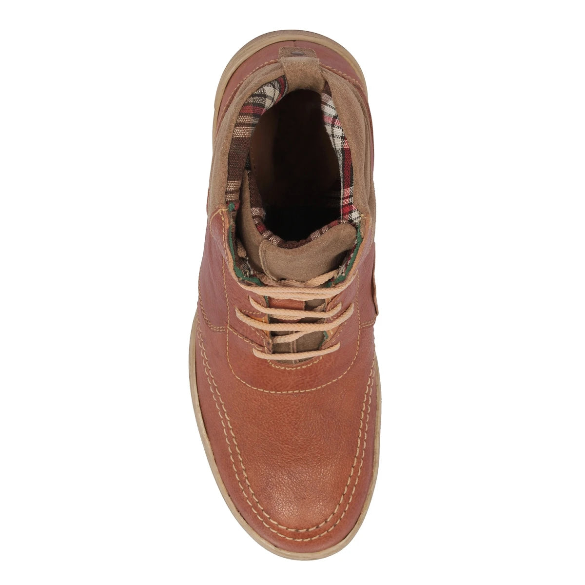 Pure Leather Tan Boots  - SIYTAN, FA68012SIYTAN