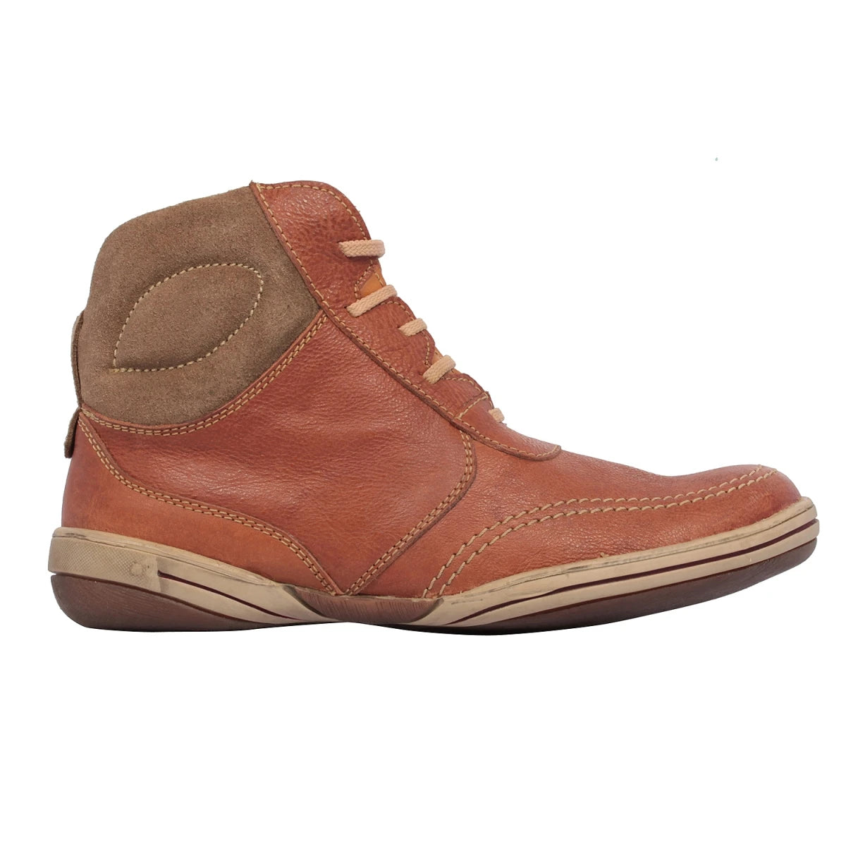 Pure Leather Tan Boots  - SIYTAN, FA68012SIYTAN